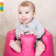 thumbnail image 5 of Silla elevadora portátil para bebés Baby Floor Seat Bumbo, rosa, 5 of 9
