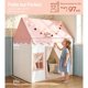thumbnail image 2 of Little Dove Kids Play Tent with Mat, Star Lights, Tassel Garland, 2 of 3