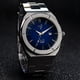 thumbnail image 4 of Reloj Hombre HATI Acero Inoxidable Zafiro Esfera Azul Cuarzo Japonés 5ATM Fecha Moda, 4 of 5