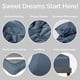 thumbnail image 4 of Juego de ropa de cama Bamtek tamaño Queen 4 piezas – Enfriamiento de bambú Storm, 4 of 9