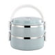 thumbnail image 1 of 1pc, Portable Stainless Steel Lunch Box, Kids Bento Box Leak-Proof Food Container,Eco-friendly Sealed Lunch Box,Kitchen Dinnerware,Multi-Layer Lunch Box For Kids School Food Storage Container ,Outdoor, 1 of 3