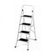 thumbnail image 1 of Escalera Acero Tubular 4 Peldaños Heavy Duty 150 KG – Blanca – JZ916-4B, 1 of 3