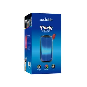 Audiolab - Parlante Inalámbrico Con Luz Rgb - Party Speaker I104Oml9324Bk