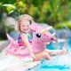 thumbnail image 3 of Flotador Inflable Para Piscina Para Niños Diseño Dinosaurios Rosado, 3 of 3