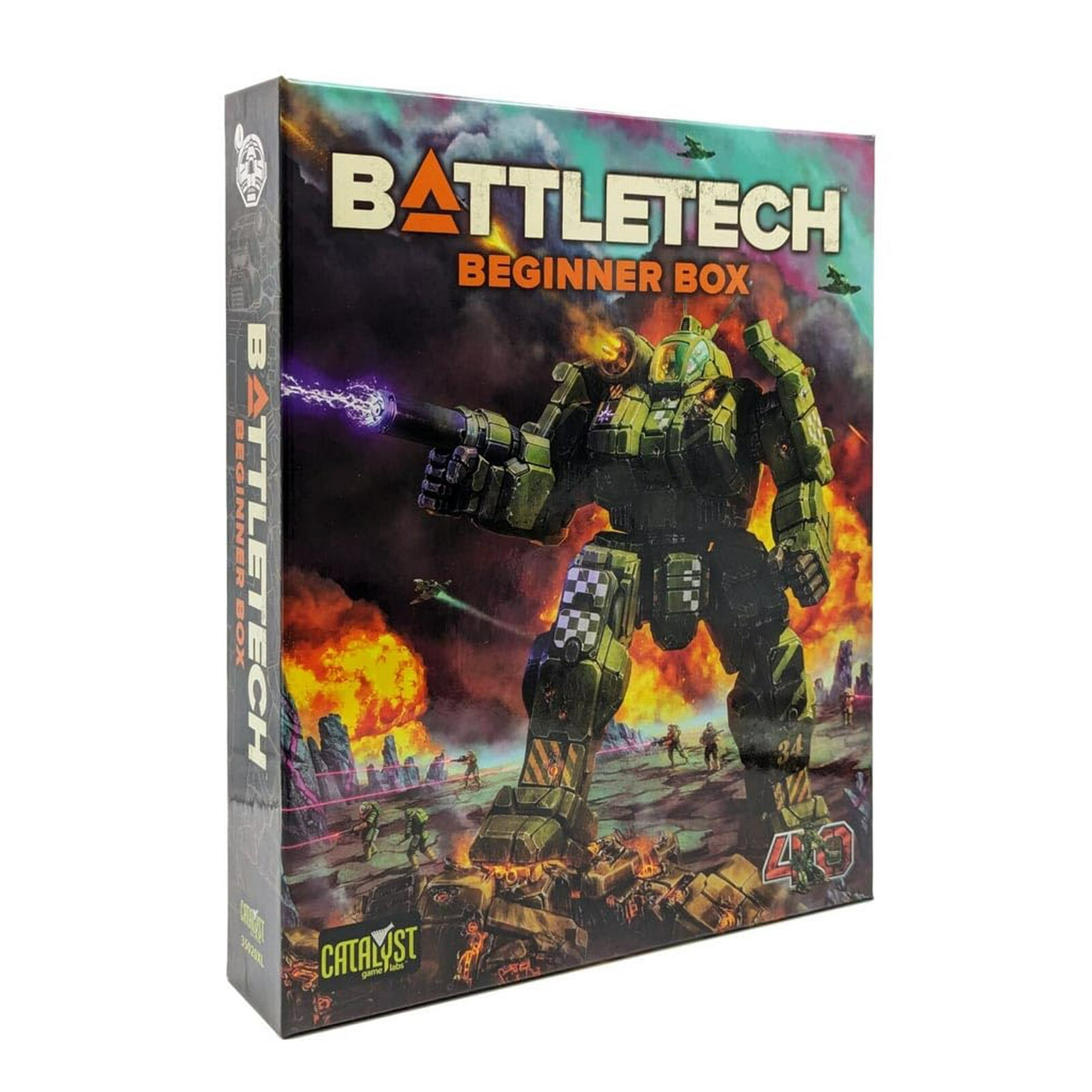 Catalyst Game Labs - Juego De Mesa De Estrategia Catalyst Battletech Beginner Box 40.º