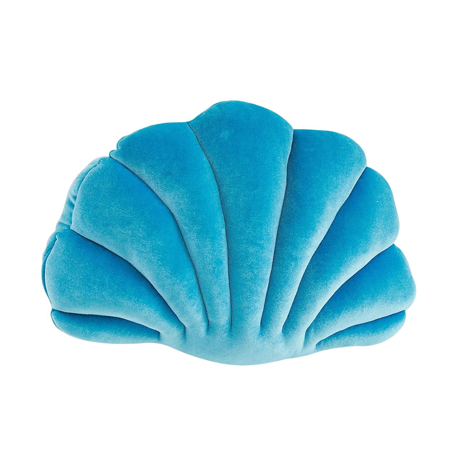 Bothyi - Seashell Cojín Decorativo Concha Cojín Cojín Regalo De Cumpleaños Azul Lindo