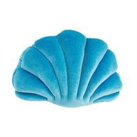 Bothyi - Seashell Cojín Decorativo Concha Cojín Cojín Regalo De Cumpleaños Azul Lindo