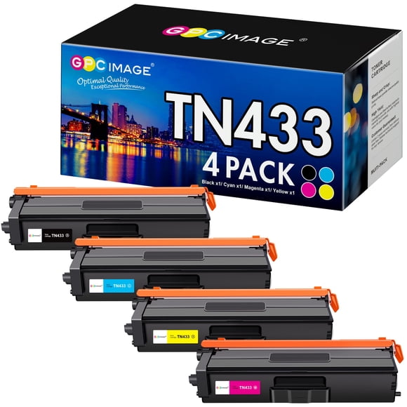 Cartucho de tóner GPC Image compatible con Brother TN433 TN 433