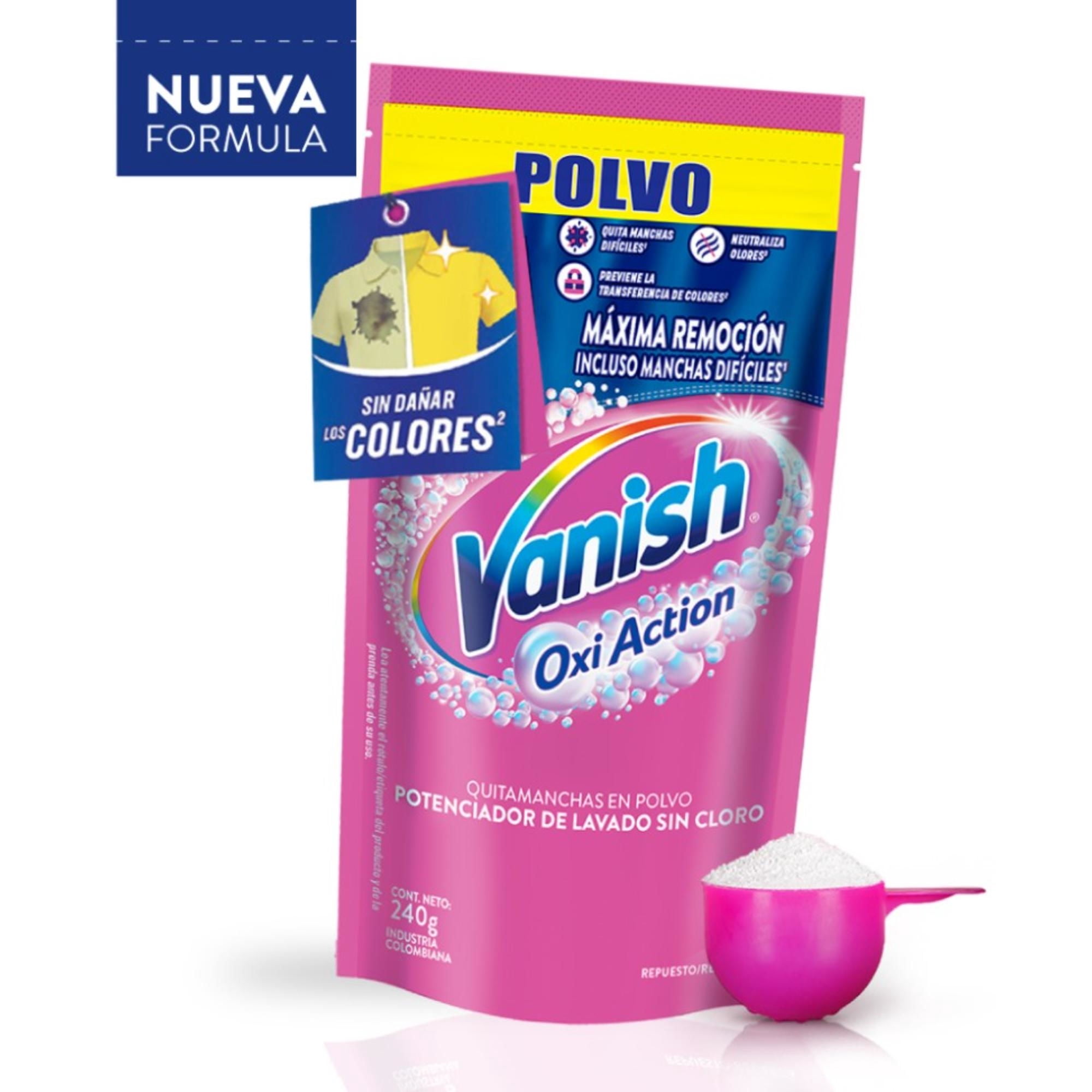 Quitamanchas Polvo 240 Grs. 240 g Vanish