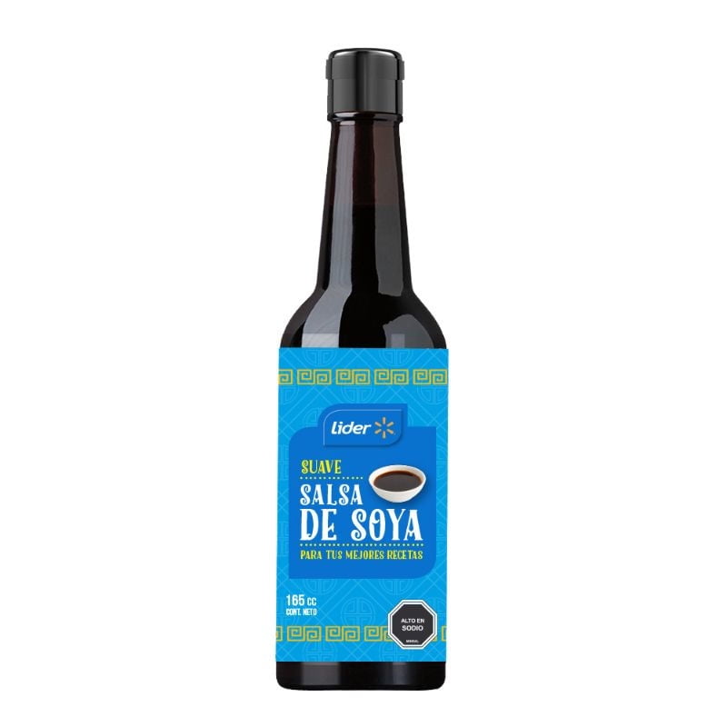 Salsa De Soya Suave 165 ml Lider