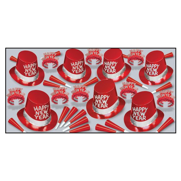 Surtido Party Assortment Beistle Simply Red para Año Nuevo