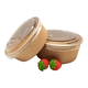 thumbnail image 3 of Envase bowl kraft + tapa pet 1300 CC,comidas 50 unidades, 3 of 3