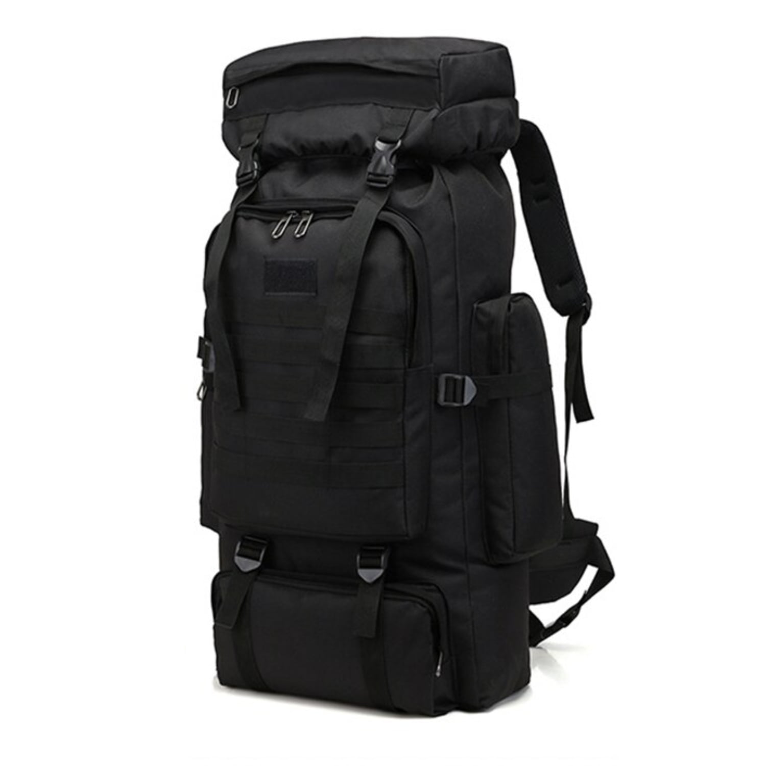 Importclick - Mochila Táctica Camping Trekking Senderismo 80 L Negro