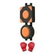 thumbnail image 1 of Almohadilla De Entrenamiento De Perforación Montada En La Pared Para Artes Marciales Gimnasio Deportes Hogar Con Guantes Para Niños, 1 of 3