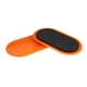 thumbnail image 3 of 2 Deslizadores De Ejercicios Para Abdominales De Viaje, Almohadillas Deslizantes Para Equilibrio De Pies, Color Naranja, 3 of 5