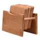 thumbnail image 2 of juego de té de bambú de la estera de la taza de té de bambú estera de la taza de té de bambú cuadrado 12x7x11cm, 2 of 5