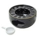 thumbnail image 3 of Calentador De Tetera Calentador De Té De Café Para Tetera De Vidrio Tetera De Cerámica Negro, 3 of 3
