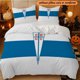 thumbnail image 1 of 3pcs Club Deportivo Universidad Cat\u00F3lica Printed Duvet Cover Set Suitable for All Seasons, 1 of 1