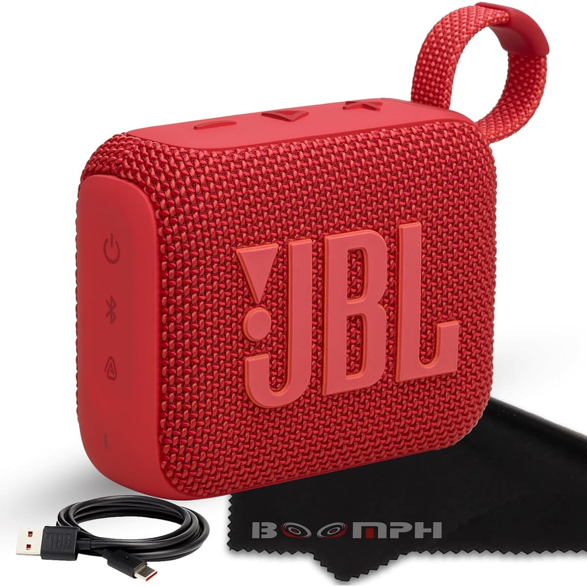 Parlante Jbl Go 4 Bluetooth Rojo Ip67 Impermeable