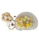 thumbnail image 1 of Bolsa Transparente Para Exhibir Figuras Con Llavero, Bolsa Pequeña Para Muñecas, Para Figuras De Muñecas En Miniatura, Bolas Blancas Y Amarillas, 1 of 3