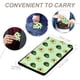 thumbnail image 4 of Aguacate Porta Pasaporte y Cartera de Viaje Premium de Cuero PU, Funda de Pasaporte Bloqueo RFID con Ranuras para Tarjetas de Crédito, Estuche para Libro de Pasaporte para Familia 10cm × 15cm, 4 of 6