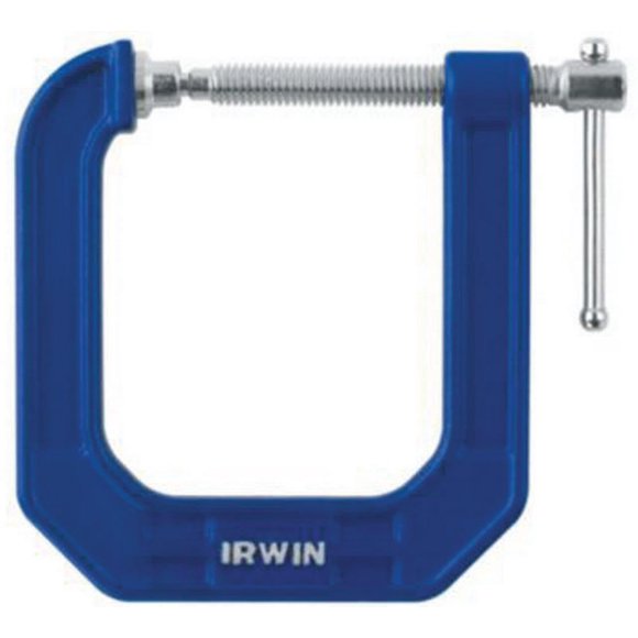 Pinza en C IRWIN Tools QUICK-GRIP serie 100 para garganta profunda, 5 x 9 cm