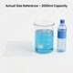 thumbnail image 4 of Vaso de precipitados QWORK 2000 ml de vidrio borosilicato con escala doble, 4 of 8