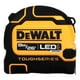 thumbnail image 1 of Huincha De Medir Dewalt Luz Led Toughseries 8m/26 Dwht35268s amarillo, 1 of 3