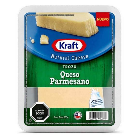 Queso Parmesano Trozo, 200 g