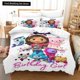 thumbnail image 1 of Gabbys Dollhouse Bedding Set Twin Full Size Bed Set Adult Kid Bedroom Duvet cover Sets Anime Bed Sheet Set Bed Sheets, 1 of 5