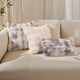 thumbnail image 5 of REGALWOVEN Paquete de 2 Fundas de Almohada Suaves y Esponjosas Modernas Acogedoras de Felpa Decorativas para Sala de Estar Dormitorio Sofá Blanco 20" x 12", 5 of 7