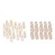 thumbnail image 4 of 40 piezas de mu?ecas de madera macho clavijas de mujer Set DIY Art Craft Wedding Cake Topper, 4 of 4