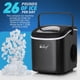 thumbnail image 2 of Encimera compacta Ice Maker Deco de 12 kg, color negro, 24 horas, 2 of 7