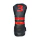 thumbnail image 1 of Golf Wood Head Cover Utility Drivers Headcover Protector Guard Negro No.3, 1 of 5
