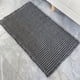 thumbnail image 2 of suxuMhao Tapetes de Baño de Waffle Gris Oscuro 61 X 183cm, Tapete de Baño Lavable, Tapetes de Baño Antideslizantes para Baño, Tapete de Decoración Boho para Baño, Tapete de Piso Suave y Absorbente, 2 of 4