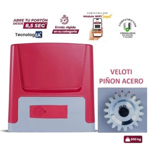 Kit Porton Acero New Veloti 600 Kg