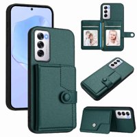 Foxdock Funda Para Oppo Reno 12 Con Bloqueo Rfid - Diseño Elegante Con Cierre De Botón