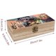 thumbnail image 2 of Creature Commandos Caja Organizadora de Madera Rústica - Caja Decorativa Multifuncional para Escritorio, Hogar, Oficina, Joyas y Manualidades, 2 of 6