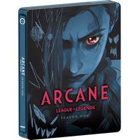Steelbook Arcane Primera Temporada League Of Legends 4K Uhd Blu-Ray Shout! Factory
