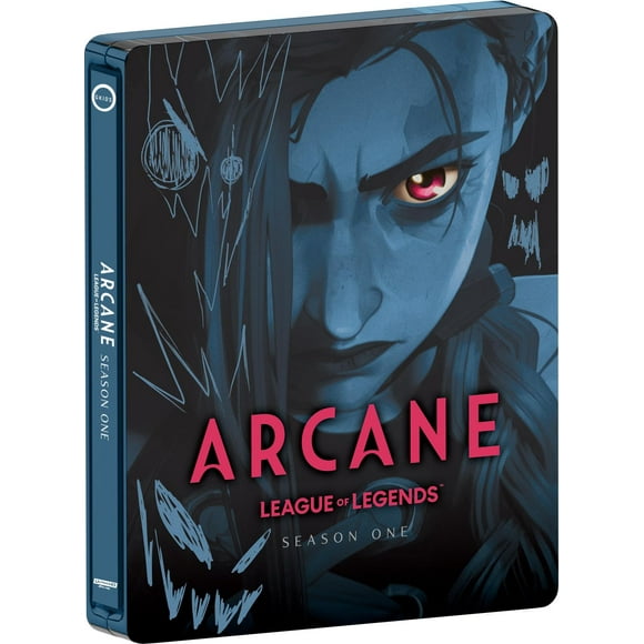 Steelbook Arcane Primera Temporada League of Legends 4K UHD Blu-ray Shout! Factory