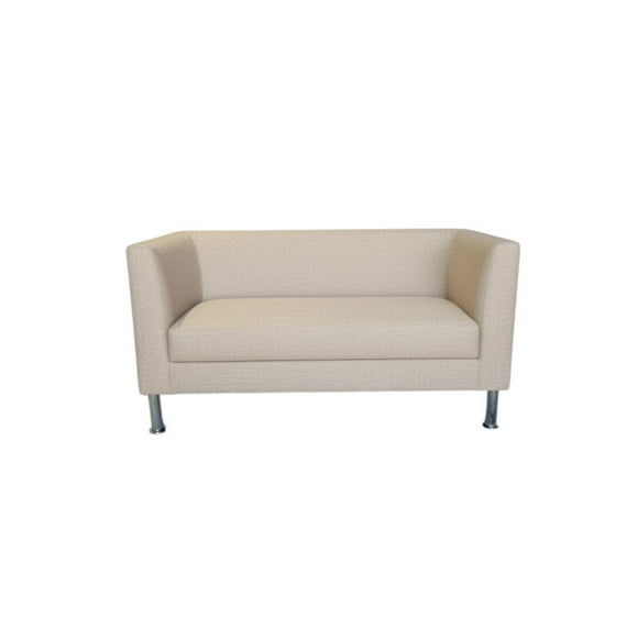 Sofa Caribe Dos Cuerpos En Lino Beige