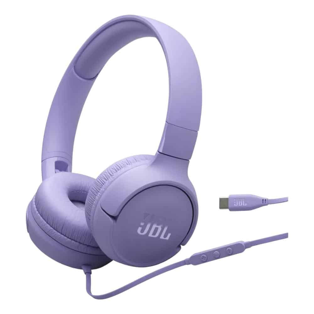 Audífonos Jbl Tune 520c Usb-c Morado