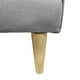 thumbnail image 2 of Poltrona Murcia - Tela Lino Gris Claro, 2 of 3