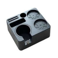 Magideal - Estación Del Soporte De Manipulación De Espresso, Portavasos Del Filtro De Café: Titular De Manipulación De Café, Soporte De Cartera De Soportes De Es Negro