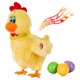 thumbnail image 1 of Peluche de gallina AOSUYOU que canta y pone huevos, 29 cm, 1 of 7