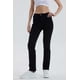 thumbnail image 1 of Jeans Mujer Recto Tiro Alto Negro, 1 of 5