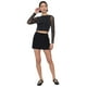 thumbnail image 1 of Skort Mujer Tiro Bajo Negro Corona, 1 of 5
