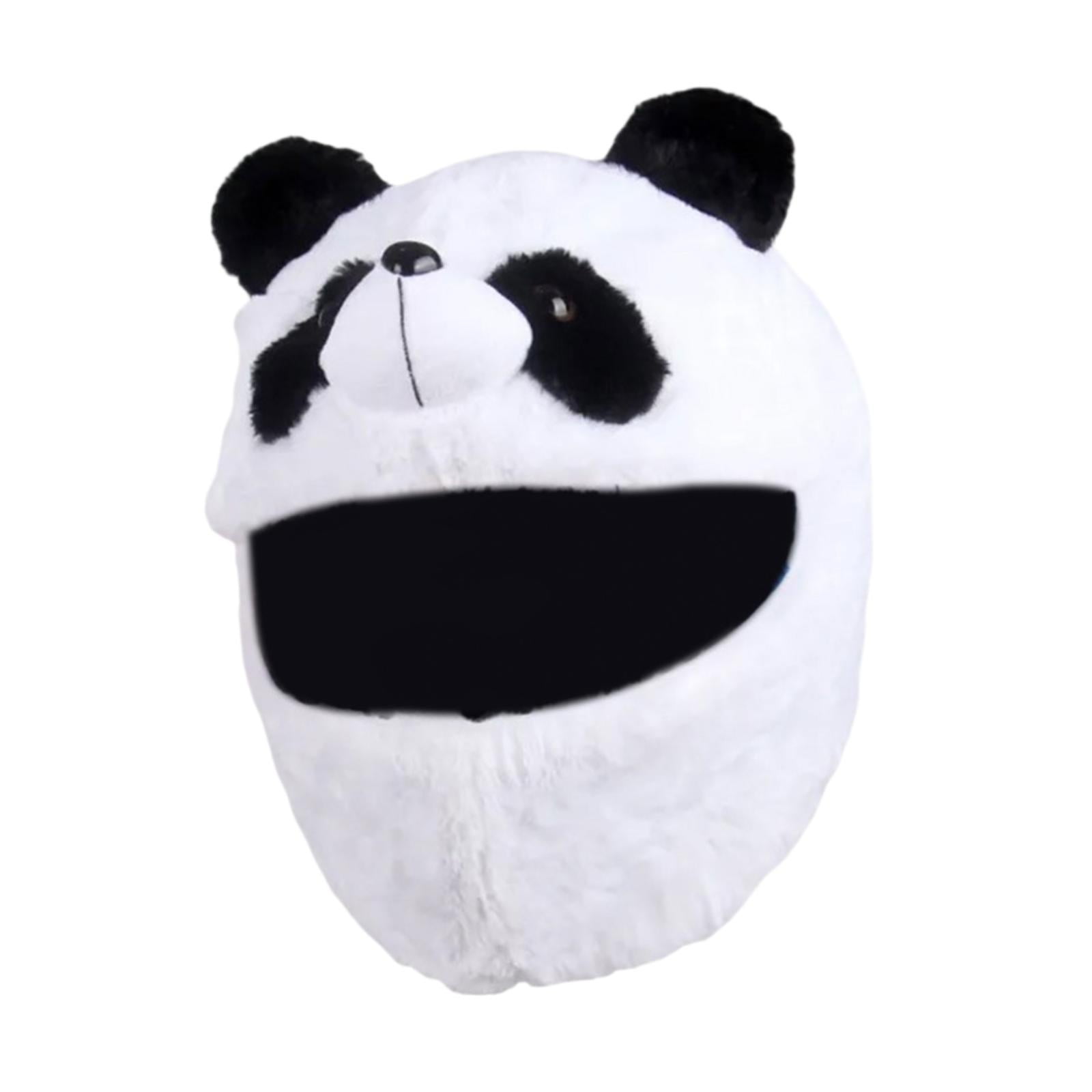 Ioensy - Funda Genérica Para Casco De Dibujos Animados, Casco De Motocicleta, Sombrero, Decoración Creativa Para Casco, Panda