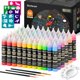 thumbnail image 1 of Pintura Para Tela 66 Colores Con Plantilla Y Pinceles 30 Ml, 1 of 8