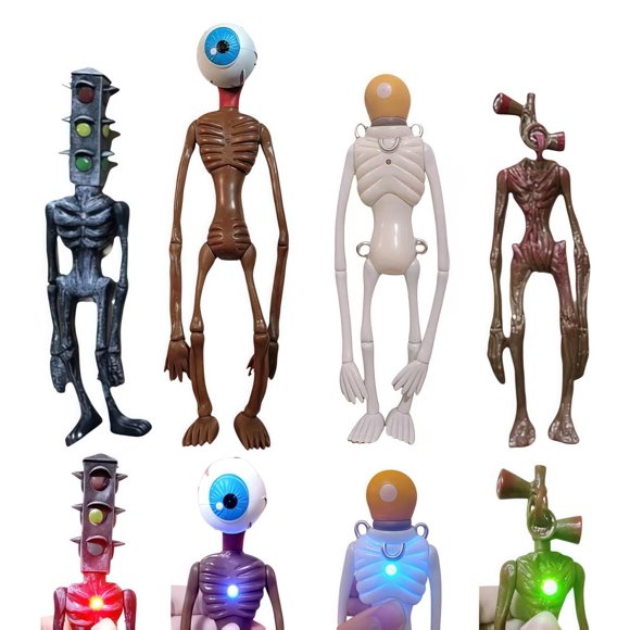 Figura de acción de horror Siren Head 20 cm BELEJOYFOK – Pack de 4